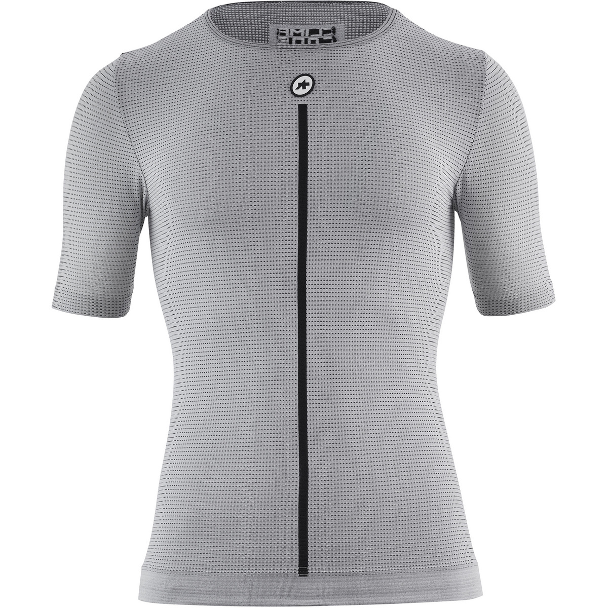Assos Uomo Maglietta Summer Skin Layer (Taglia S , Grigio)