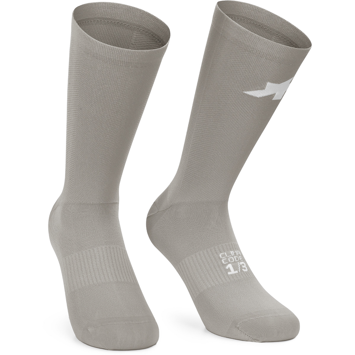 Assos Racing S11 Socken (Größe 39 , grau)