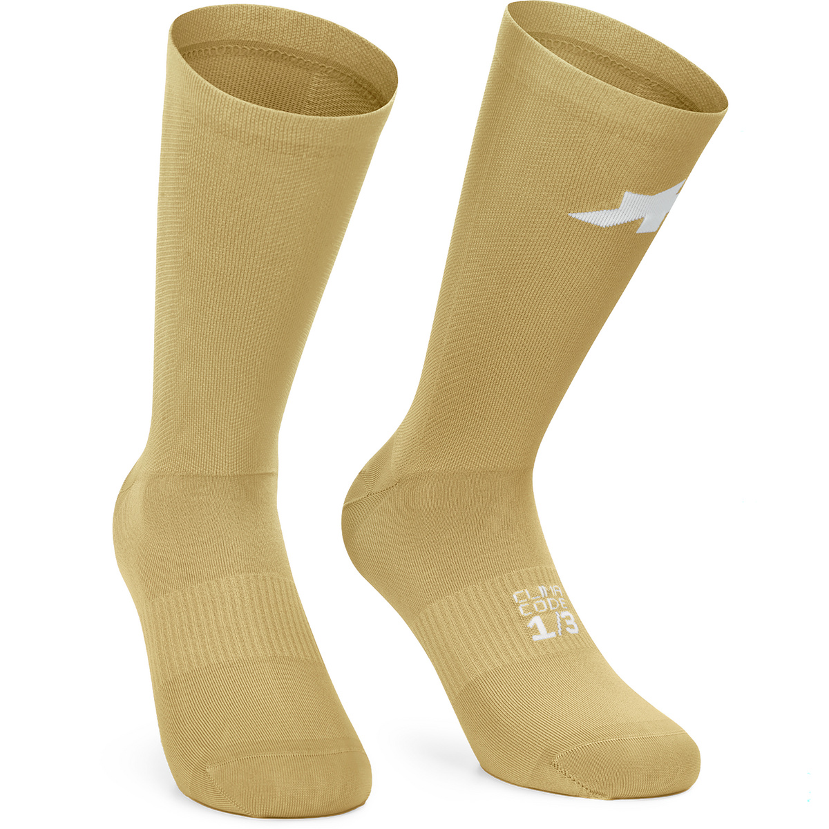 Assos Racing S11 Socken (Größe 39 , beige)