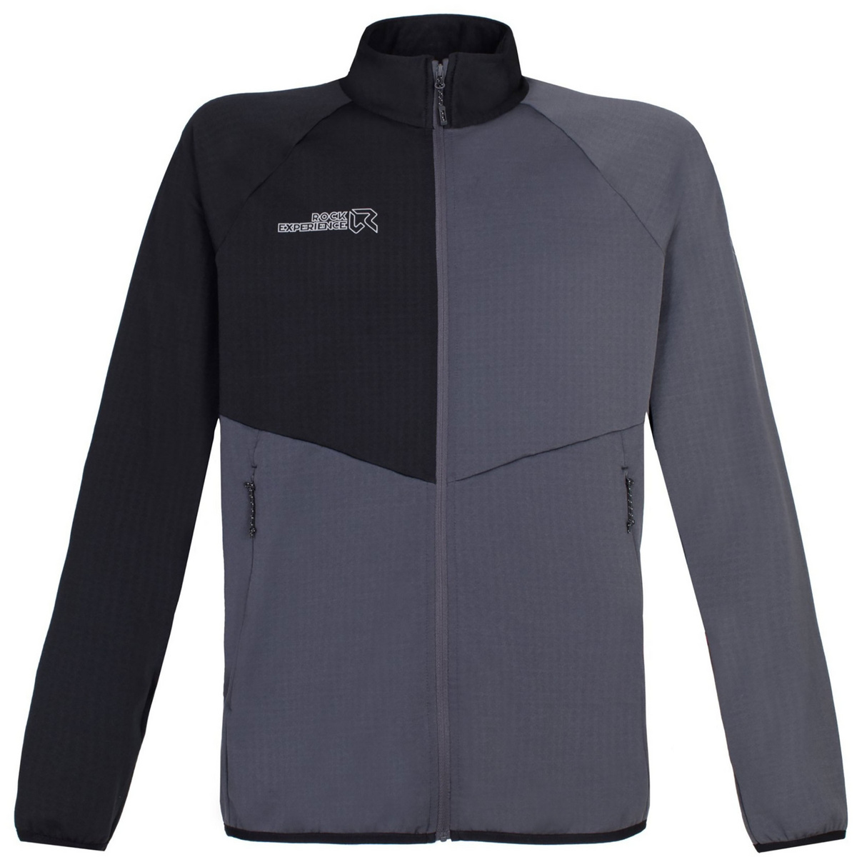 Rock Experience Herren Re.Albatross Fleece Jacke (Größe XL, grau)