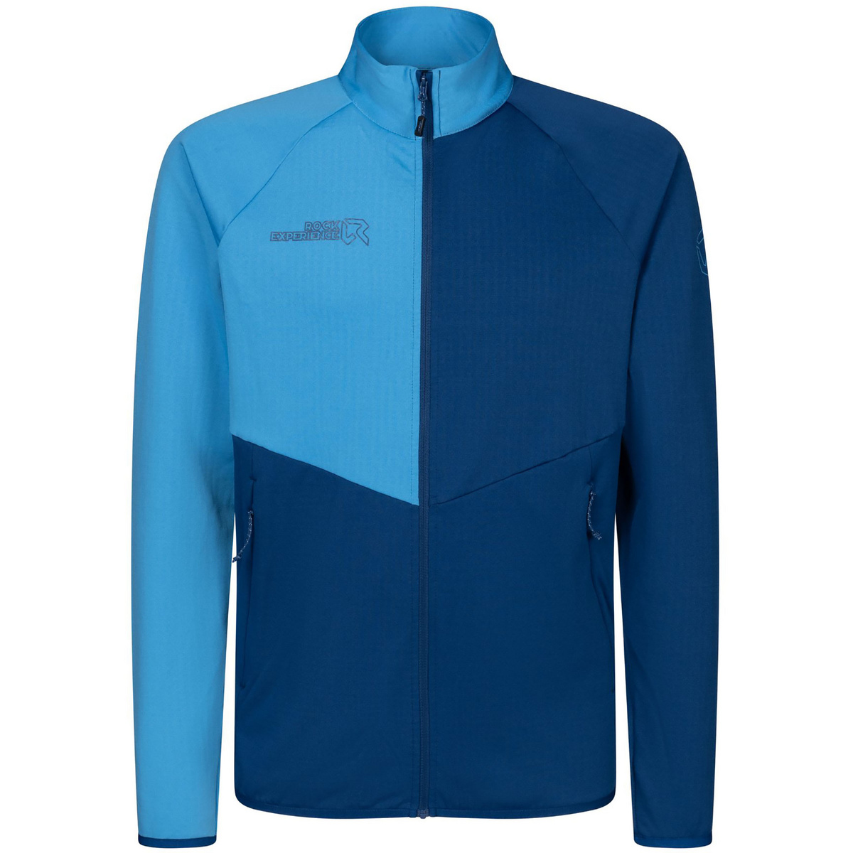 Rock Experience Herren Re.Albatross Fleece Jacke (Größe L, blau)