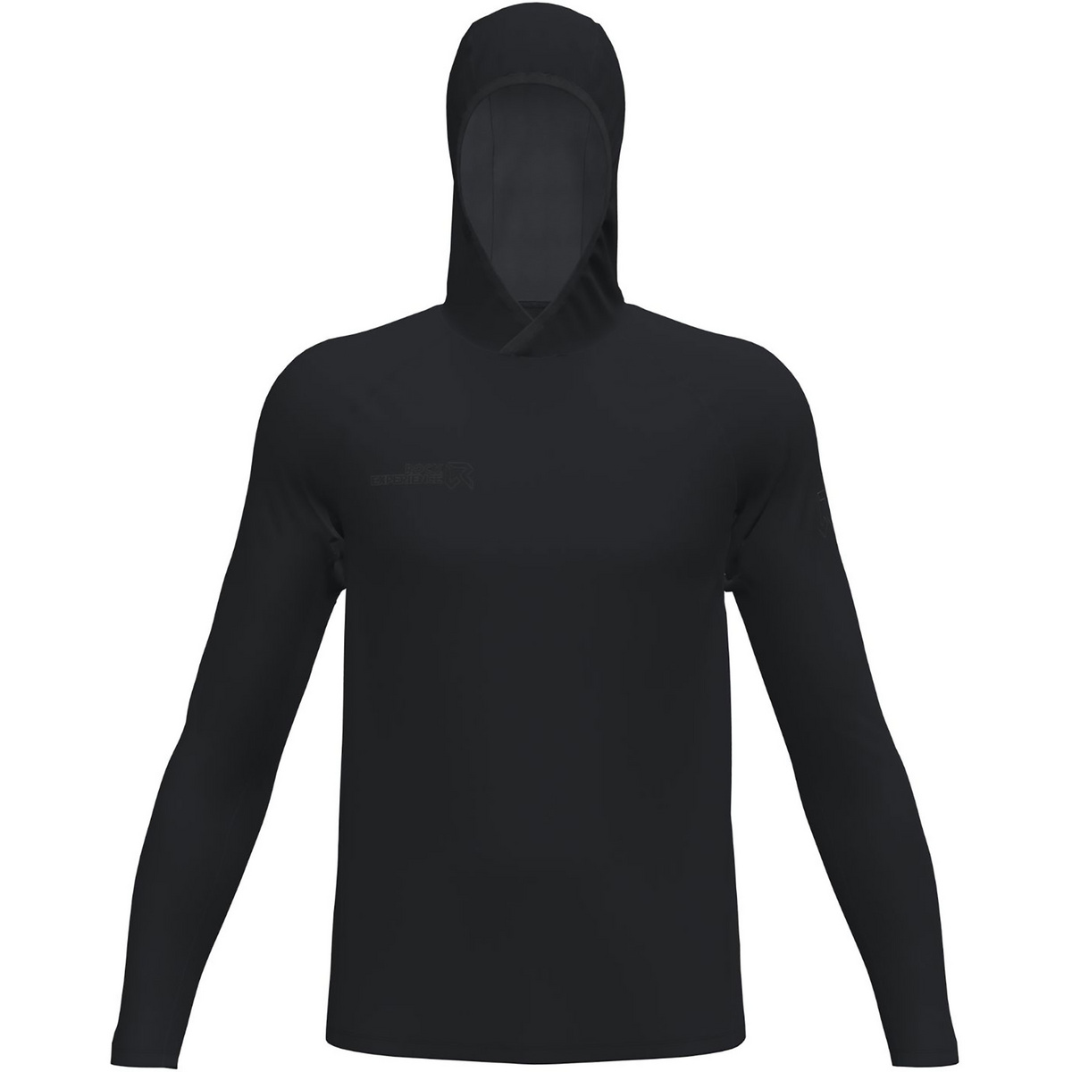 Rock Experience Herren Wellhorn Fleece Hoodie (Größe S, schwarz)