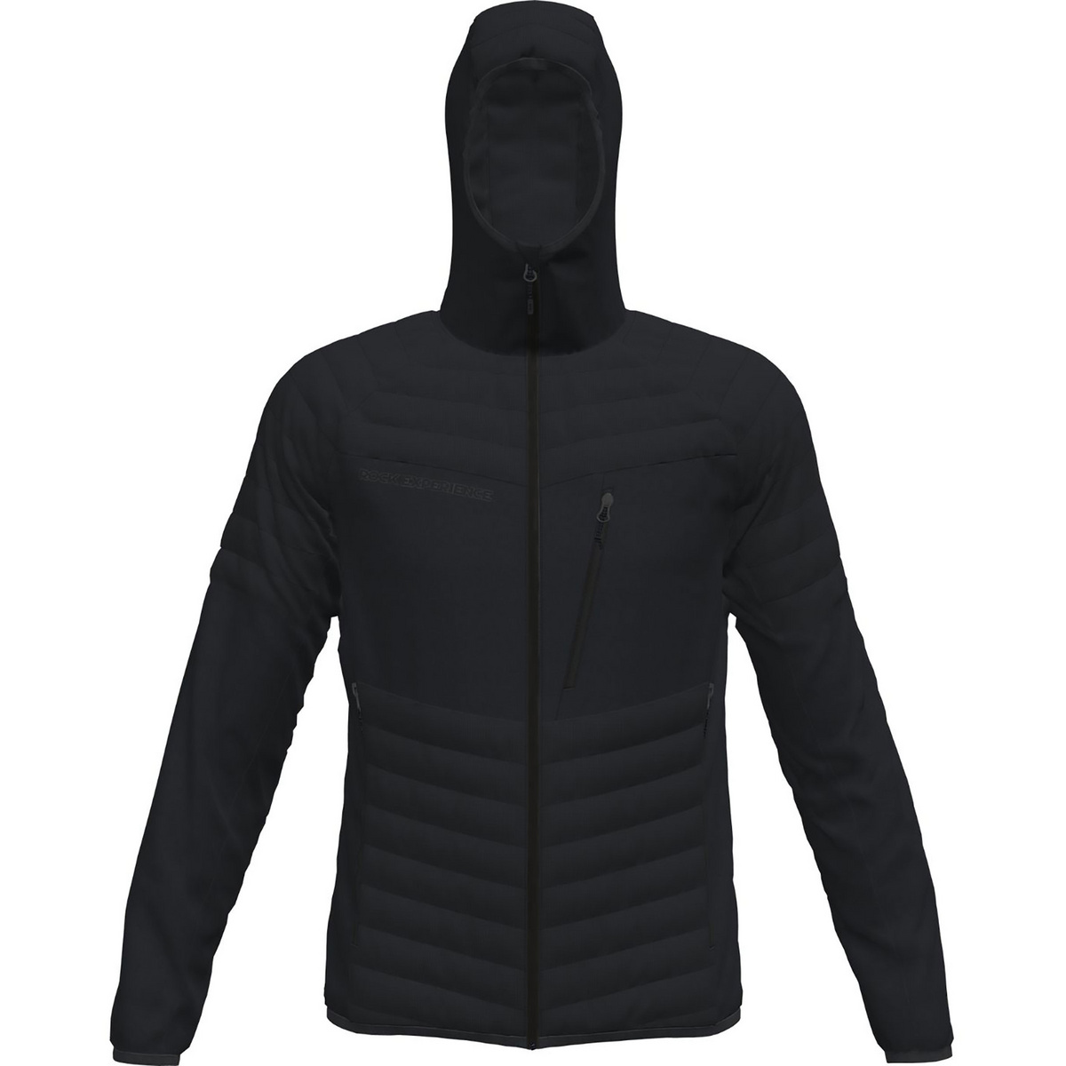 Image of Rock Experience Uomo Giacca Blackstone Hoodie Hybrid