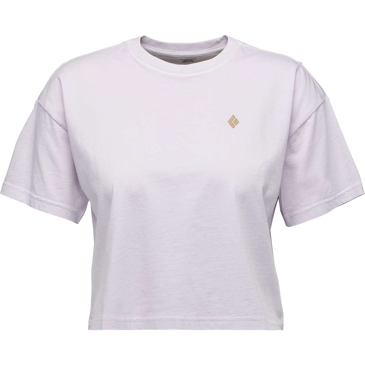 Image of Black Diamond Donna Maglietta Diamond Crop