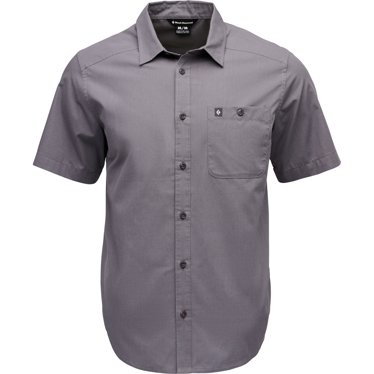 Black Diamond Herren Wingate Hemd (Größe L, grau)