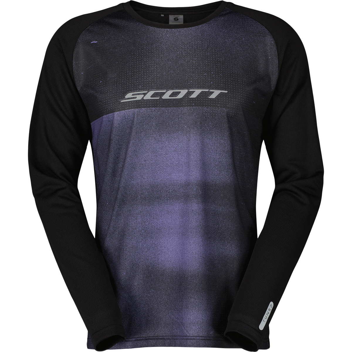 Scott Uomo Maglia Trail Tuned LS (Taglia M, Nero)