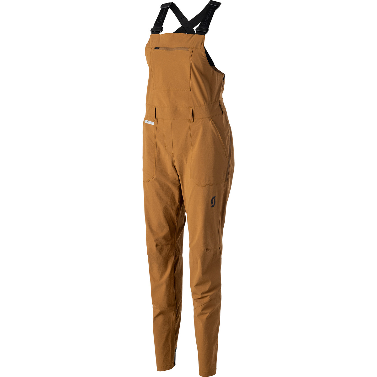 Scott Damen Trail Tuned Bib Hose (Größe XS, braun)