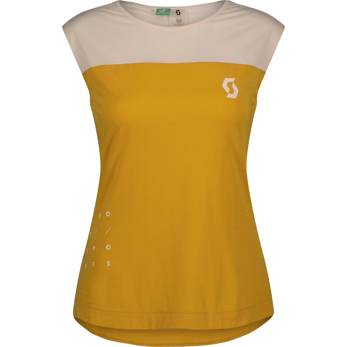 Scott Donna Canotta Trail Vertic DRI SS (Taglia XS, Giallo)