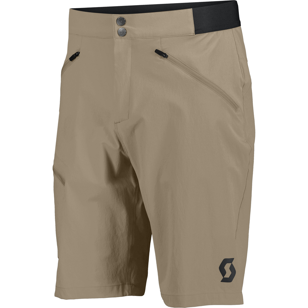 Scott Uomo Pantaloncini Explorair Light (Taglia XXL, Beige)