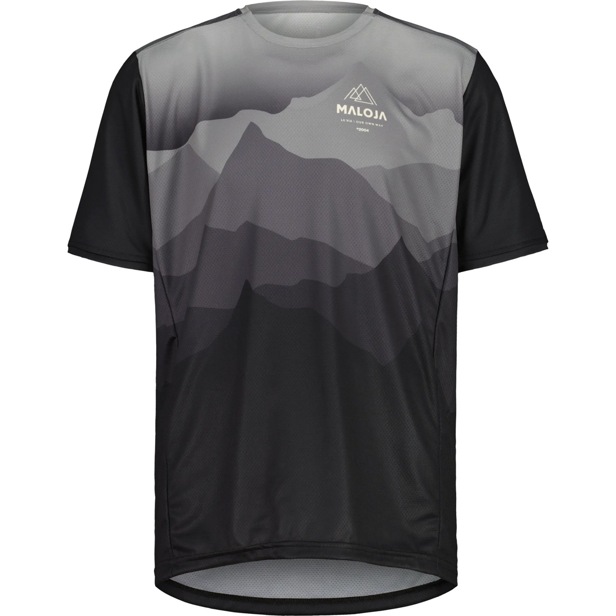 Maloja Herren MoriM. T-Shirt (Größe S, schwarz)