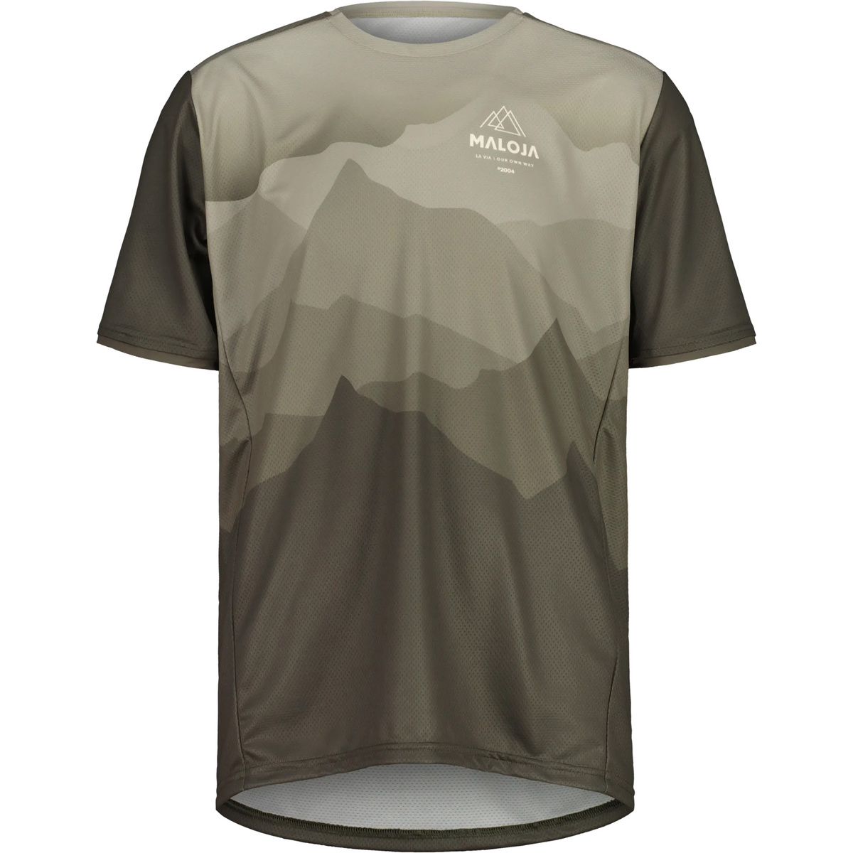 Maloja Herren MoriM. T-Shirt (Größe S, oliv)