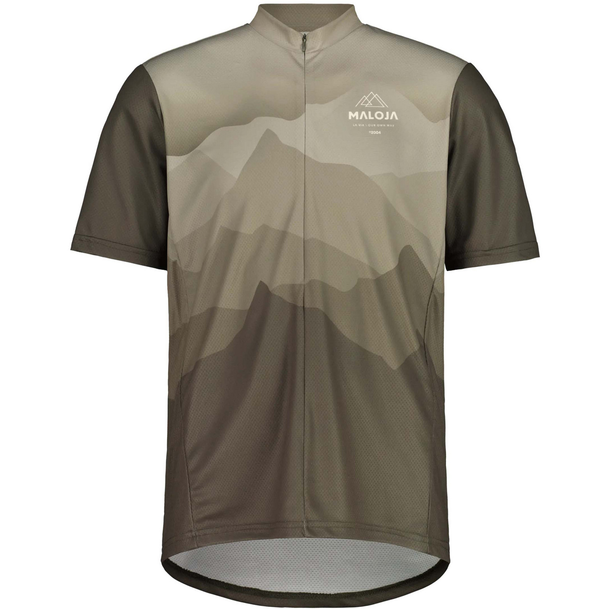 Maloja Uomo Maglia MoriM. Am (Taglia M, Verde oliva)