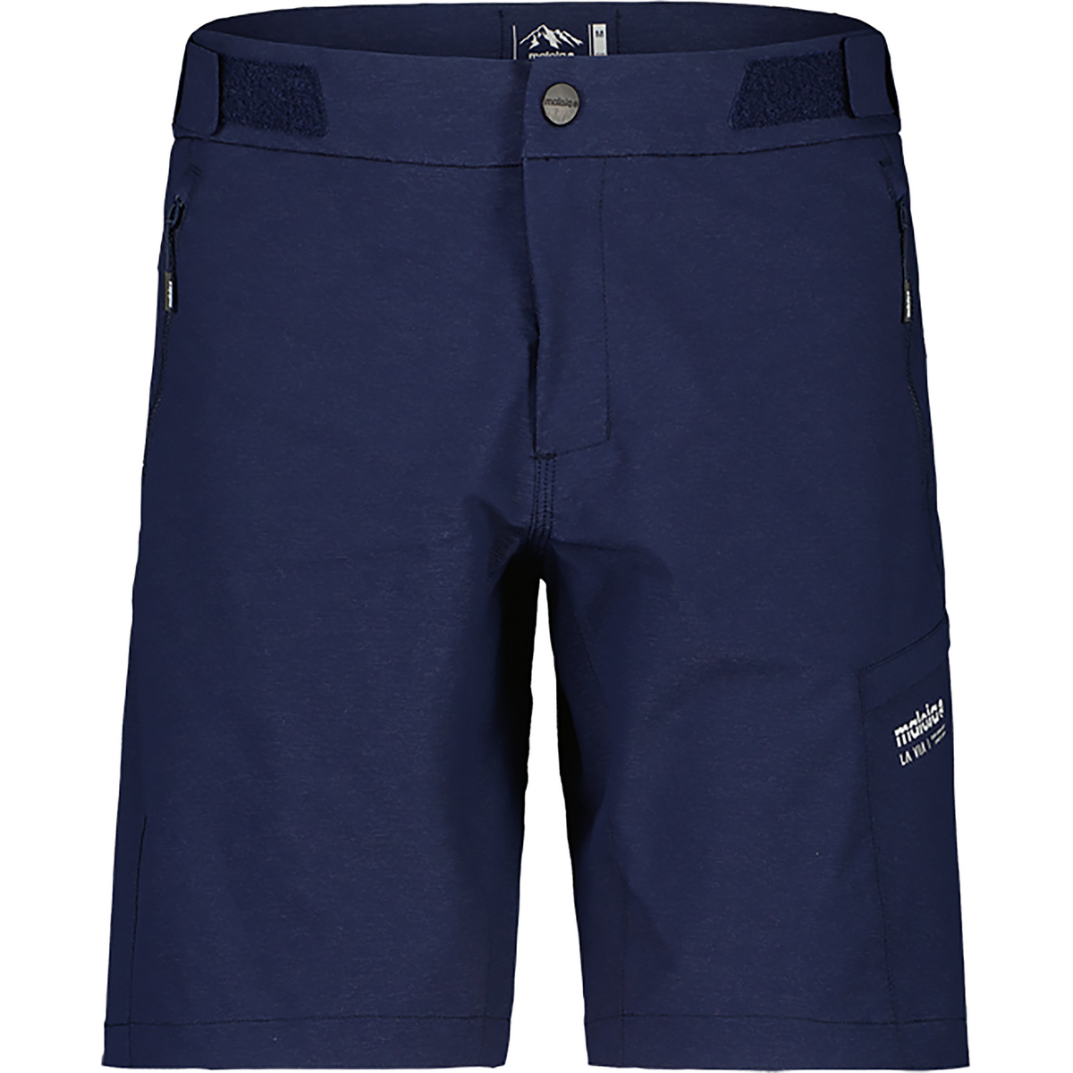 Maloja Homme Pantalon MTB court FinkM. (taille L, Bleu)