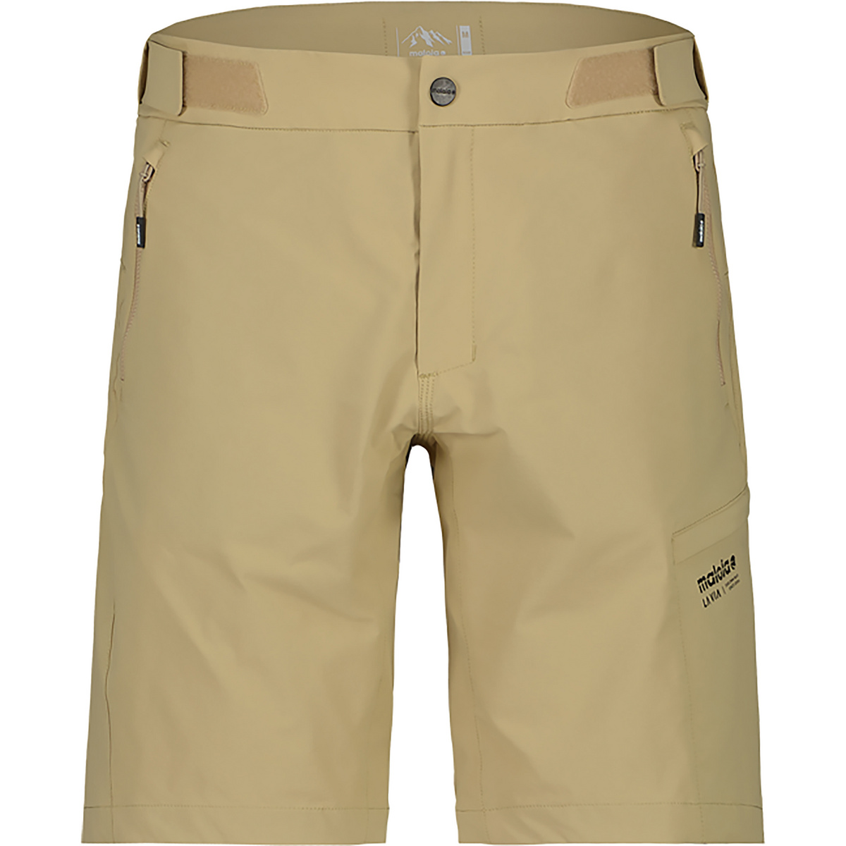 Maloja Herren FinkM. MTB Hose kurz (Größe L, beige)