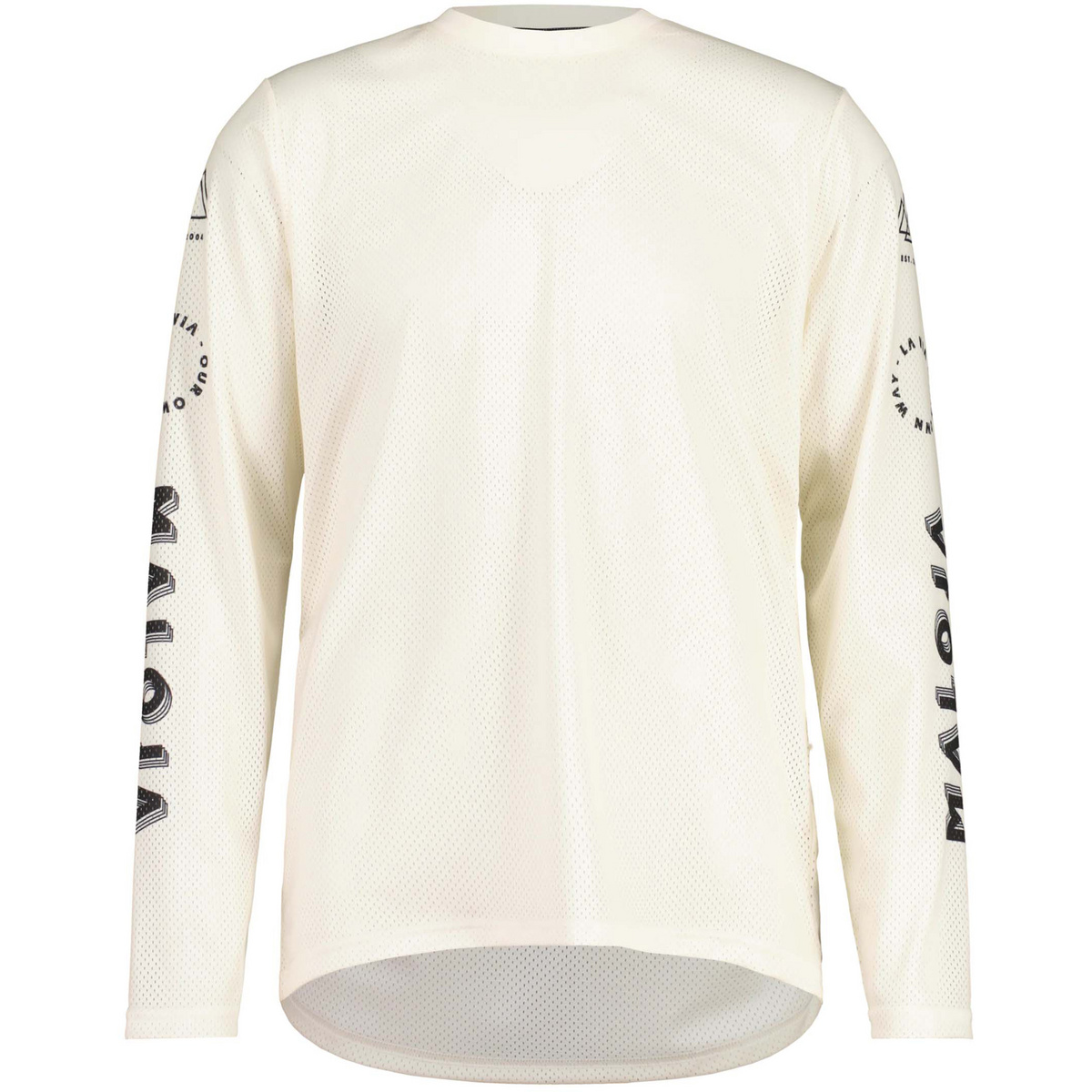 Maloja Uomo Maglia a manica lunga PfeifferkogelM. (Taglia S, Bianco)