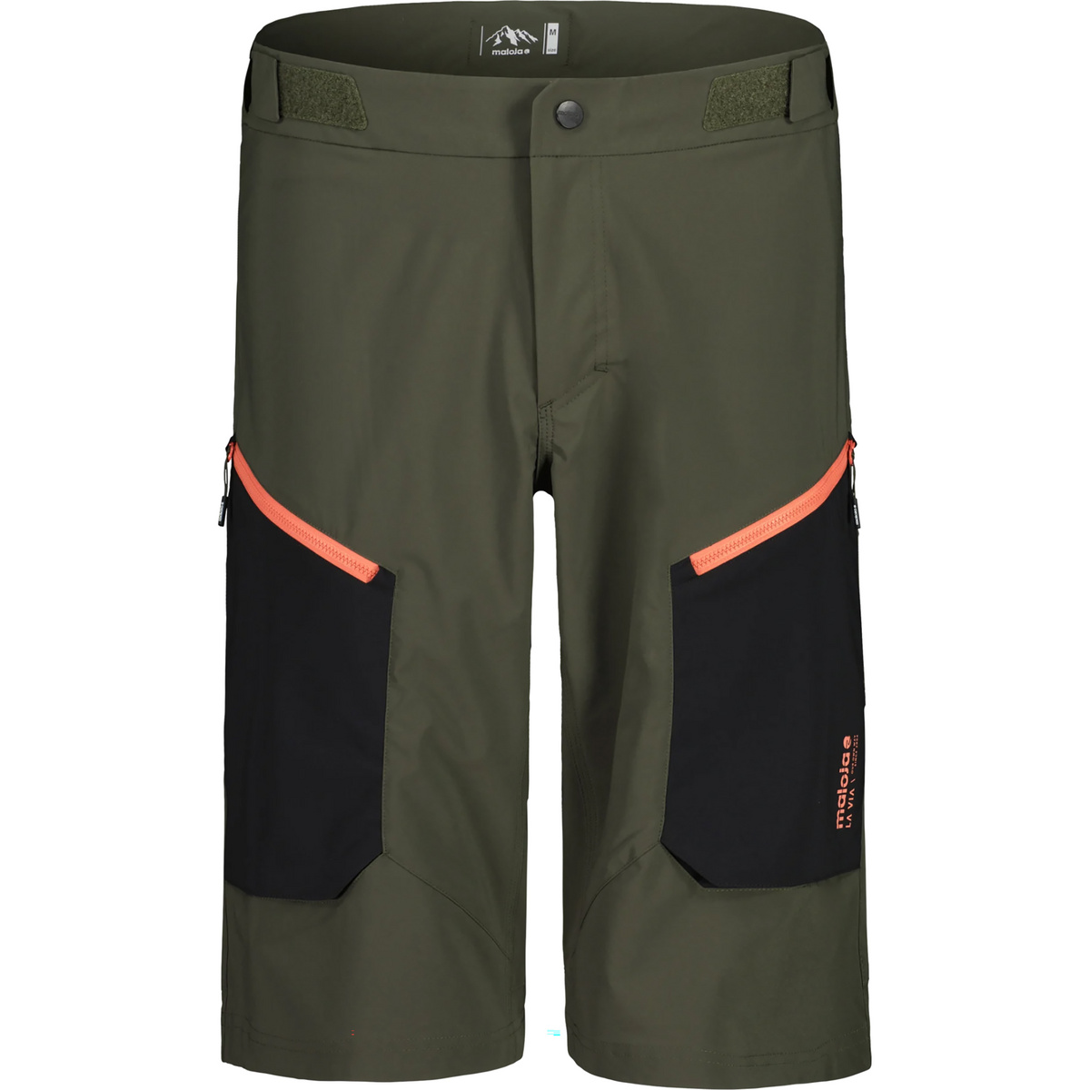 Maloja Herren TorreM. MTB Hose kurz (Größe XL, oliv)