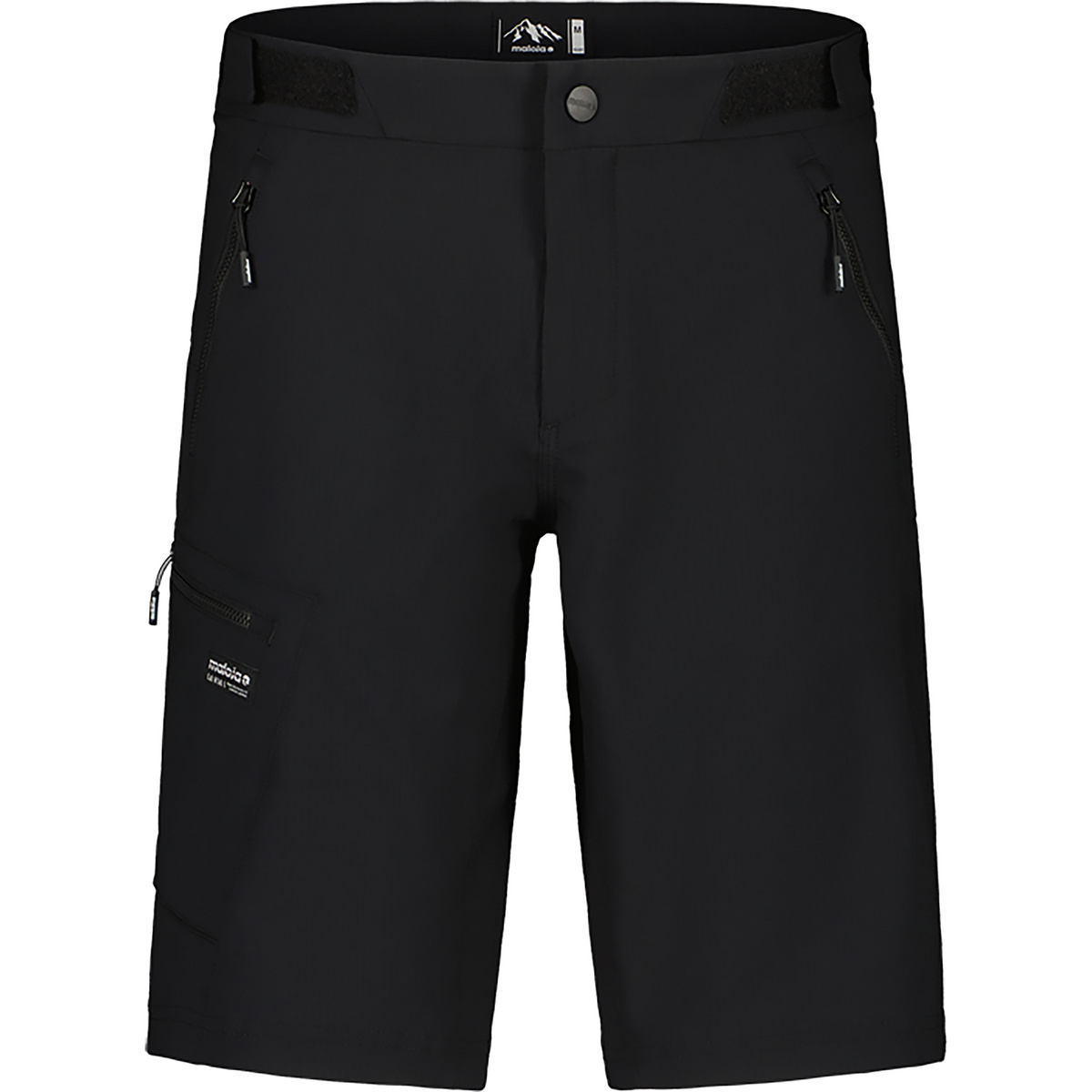 Maloja Homme Cuissard court GruyeresM. (taille L, Noir)