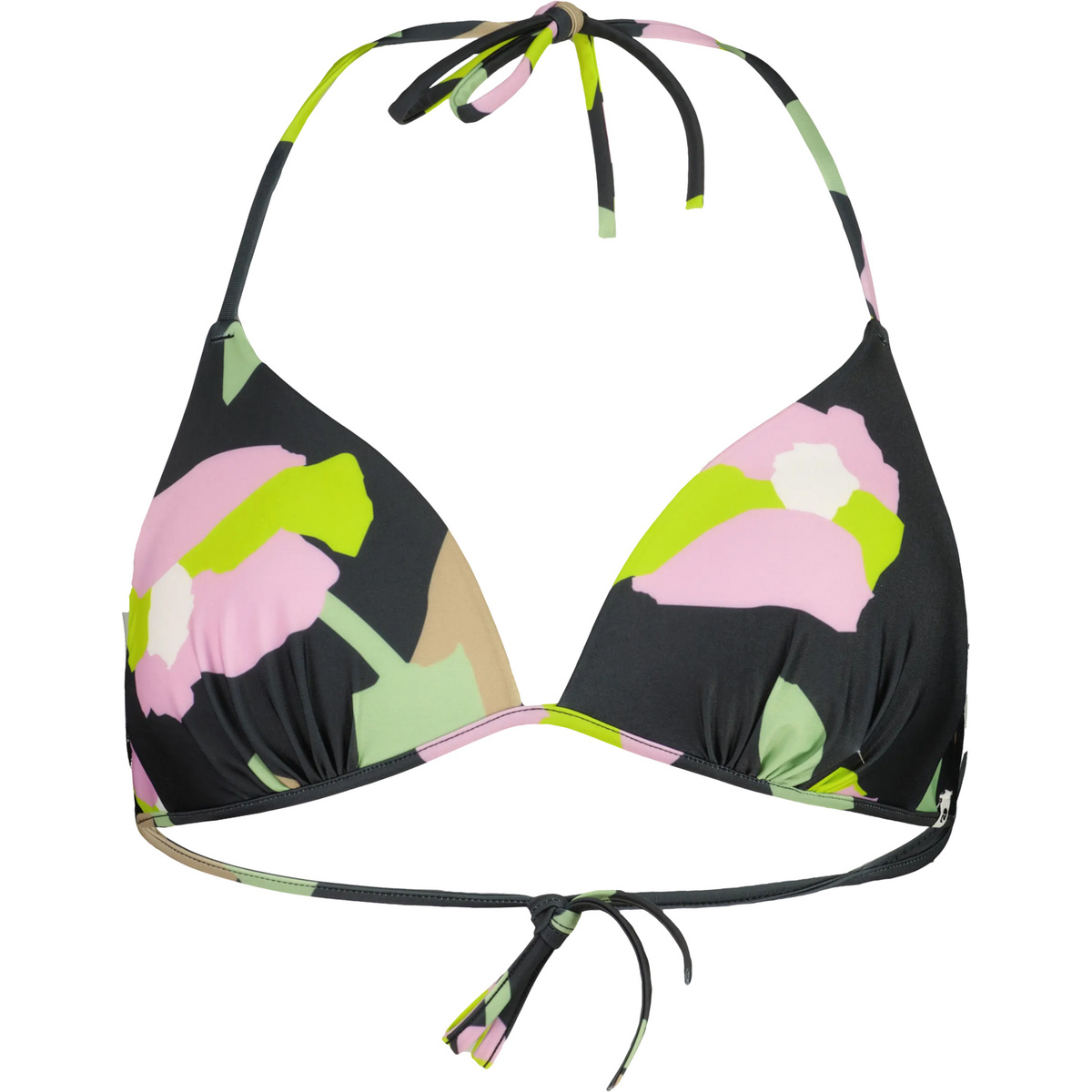 Maloja Damen MattseeM. Bikini Oberteil (Größe L, schwarz)