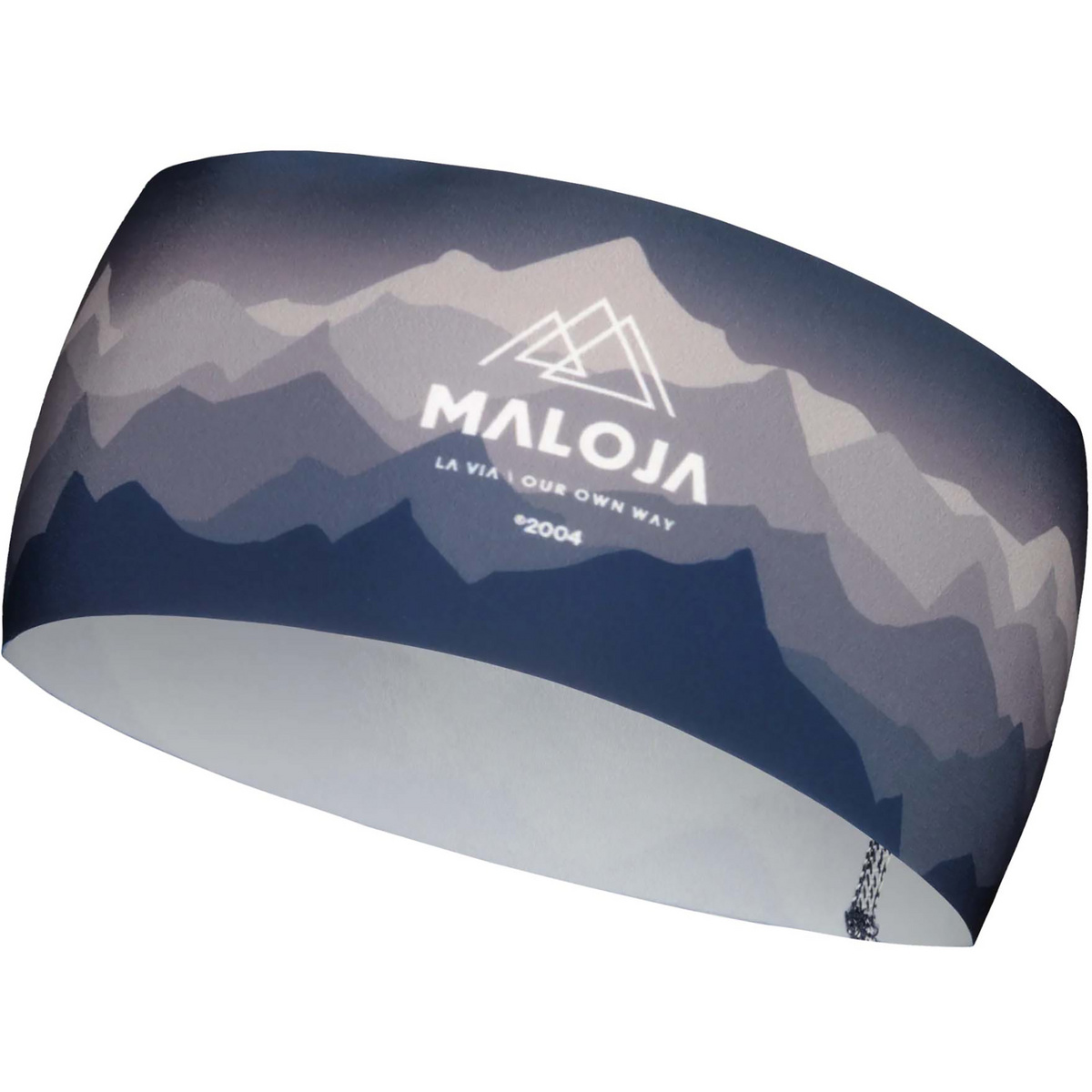Maloja Fascia per la testa KulmM. (Taglia ONE SIZE, Blu)