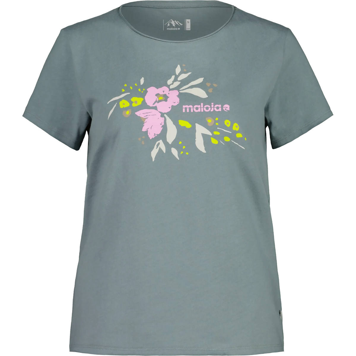 Maloja Donna Maglietta OssiM. (Taglia XS, Blu)
