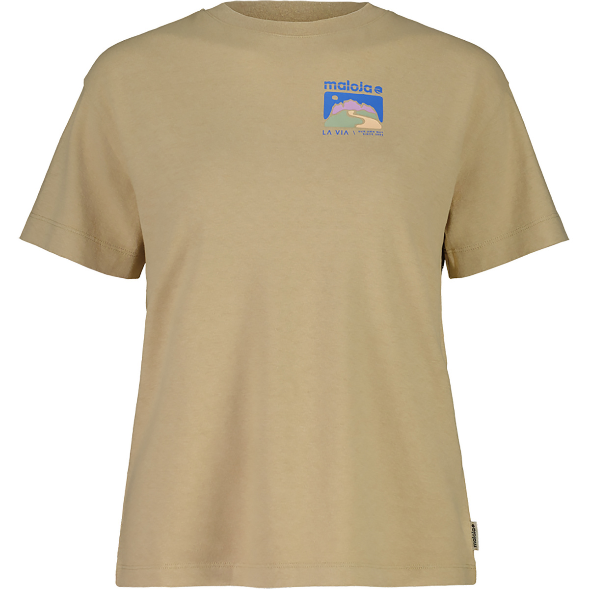 Maloja Femme T-shirt MalgolaM. (taille S, Beige)