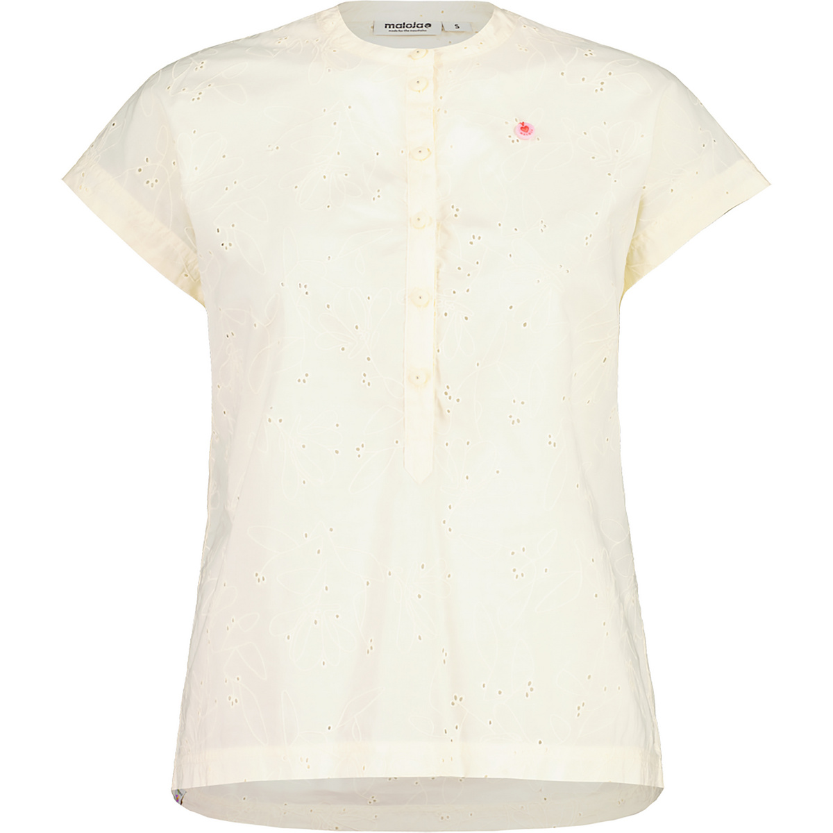 Maloja Donna Camicetta AberseeM. (Taglia XS, Bianco)