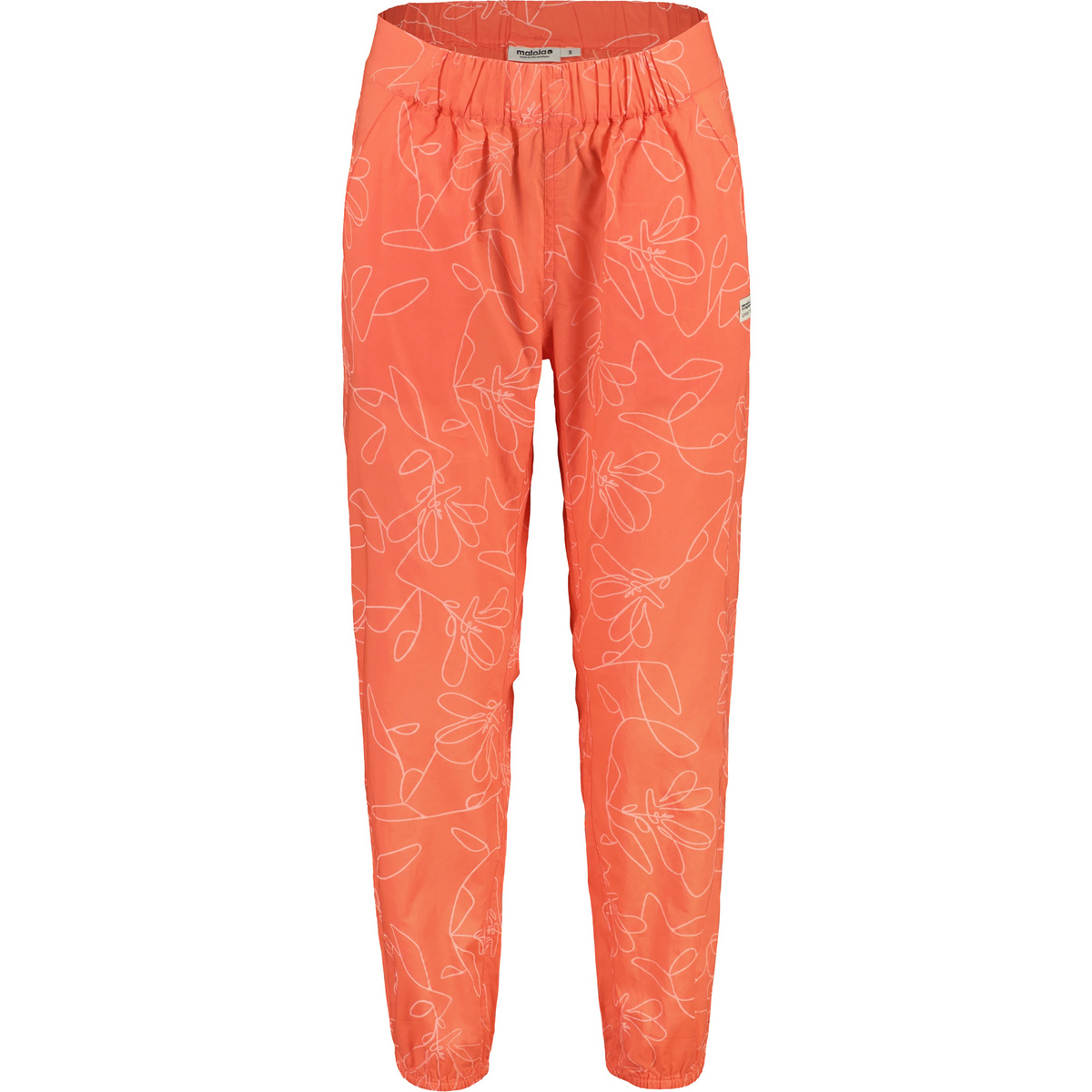 Maloja Donna Pantaloni FliegenpilzM. (Taglia XL, Rosso)