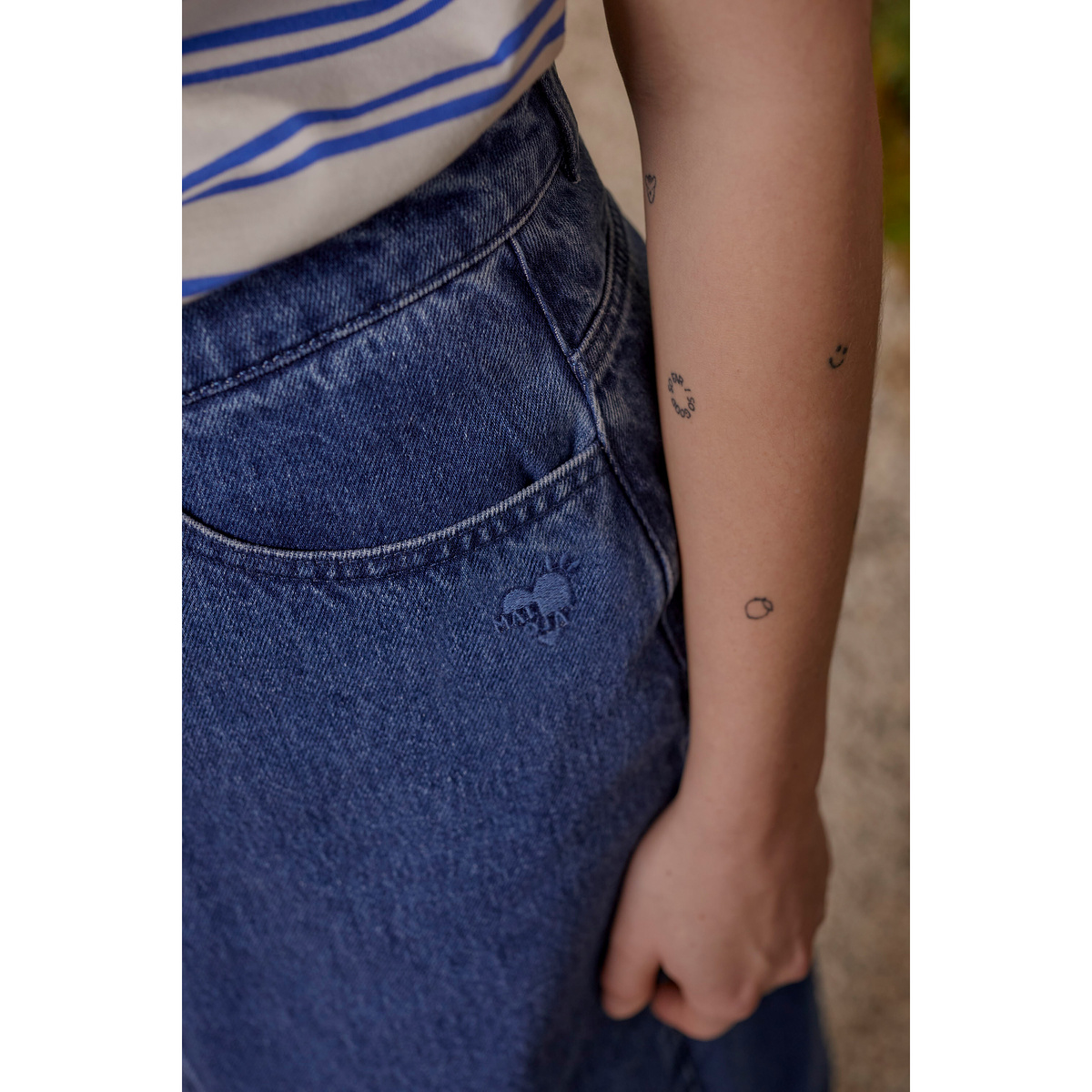 Maloja Femme Jupe ZeigerM. (taille S, Bleu)