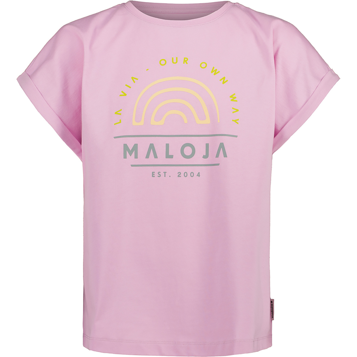 Maloja Bambino Maglietta CayolleG. (Taglia 140 , rosa)