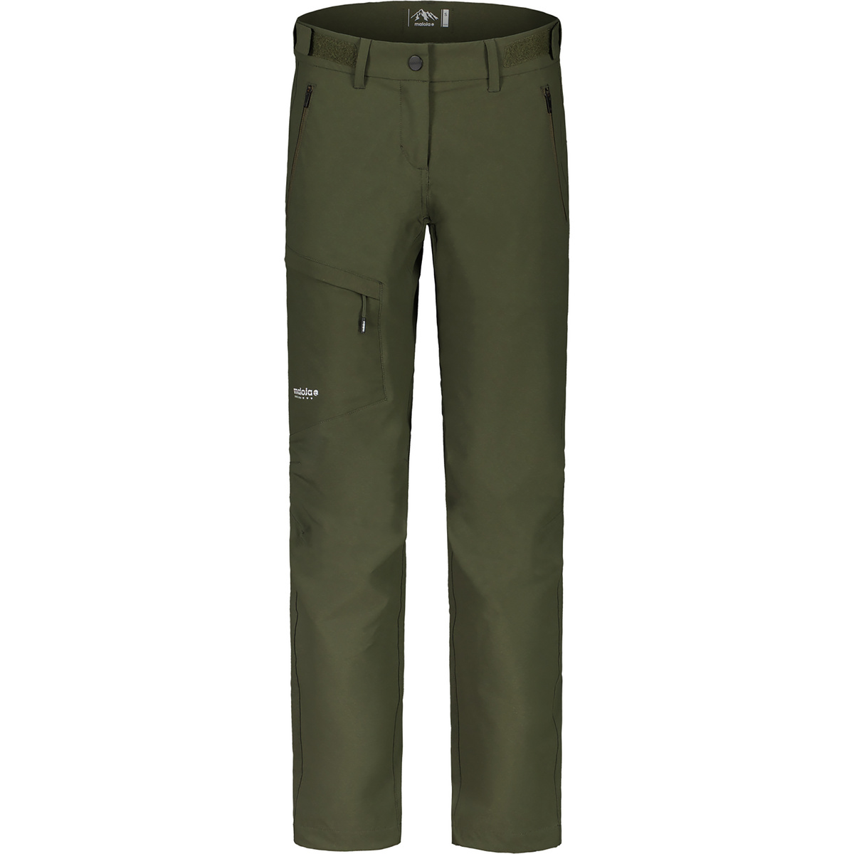 Maloja Donna Pantaloni RouvnaM. (Taglia S, Verde oliva)