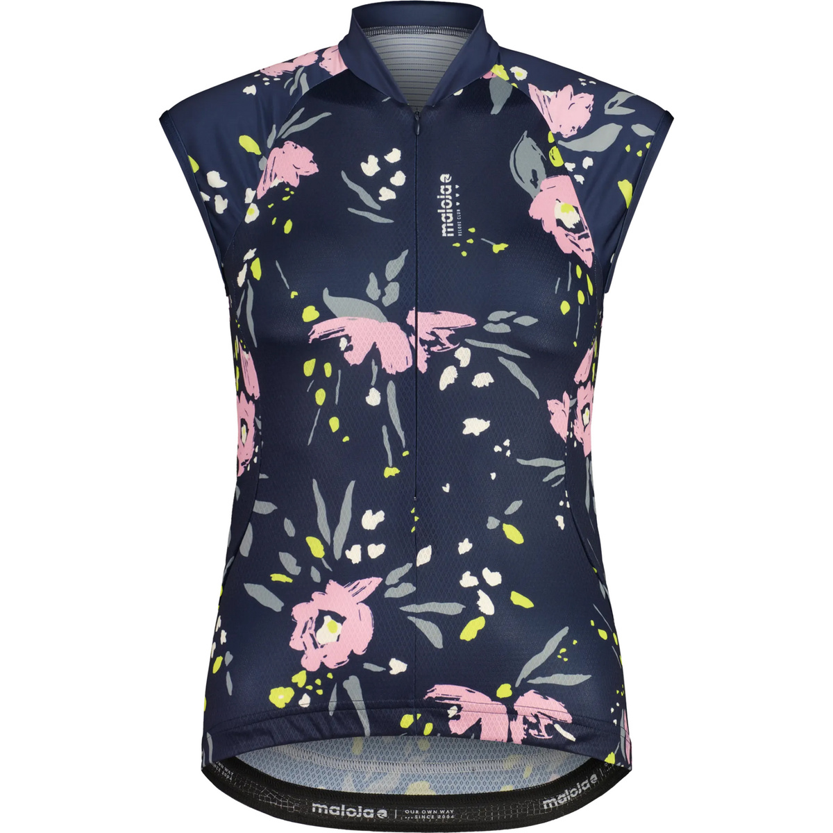 Maloja Donna Maglia VilsaM. (Taglia M, Blu)