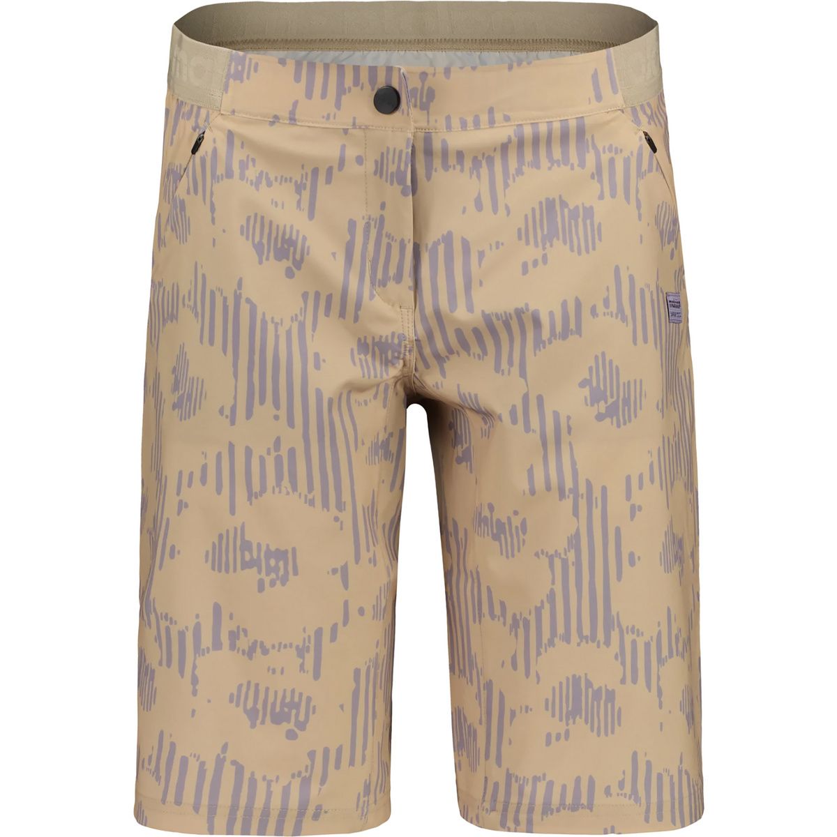 Maloja Femme Pantalon MTB court AnemonaM. Printed (taille XL, Beige)