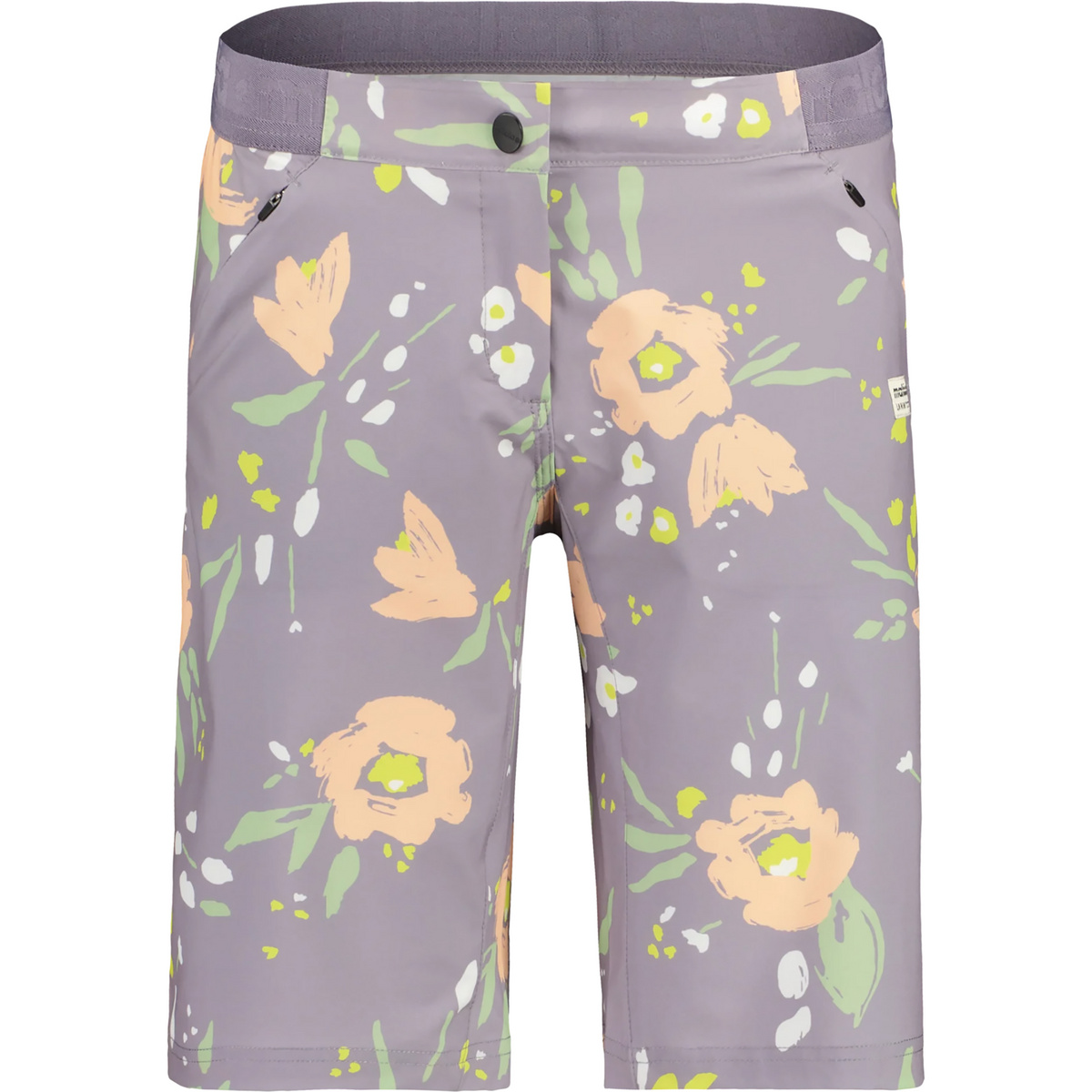 Maloja Damen AnemonaM. Printed MTB Hose kurz (Größe M, lila)