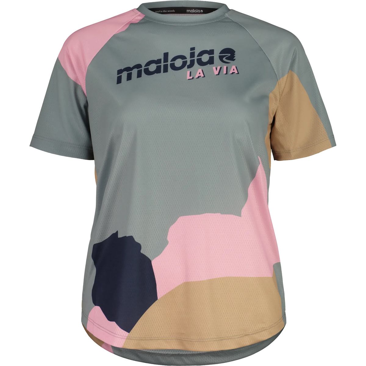 Maloja Damen MontvalezanM. T-Shirt (Größe M, blau)