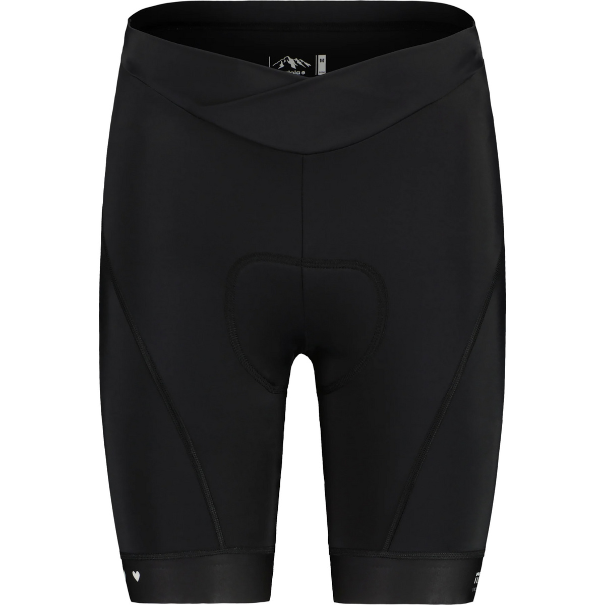 Maloja Donna Pantaloncini da ciclismo corti MinorM. (Taglia M, Nero)