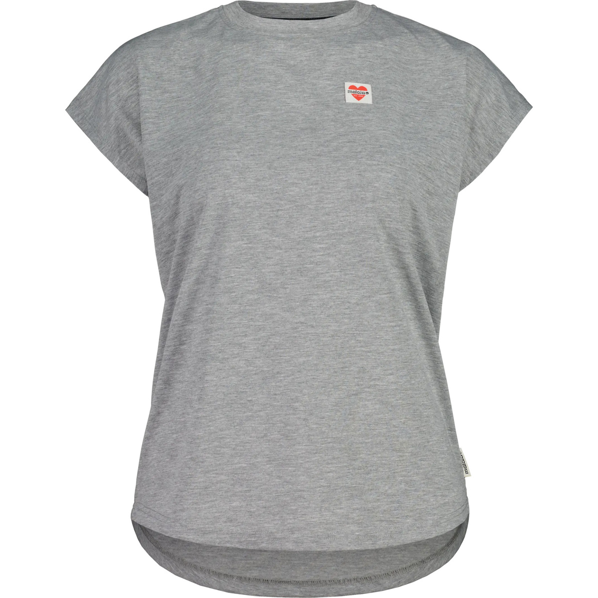 Maloja Donna Maglietta HochtörlM. (Taglia L, Grigio)