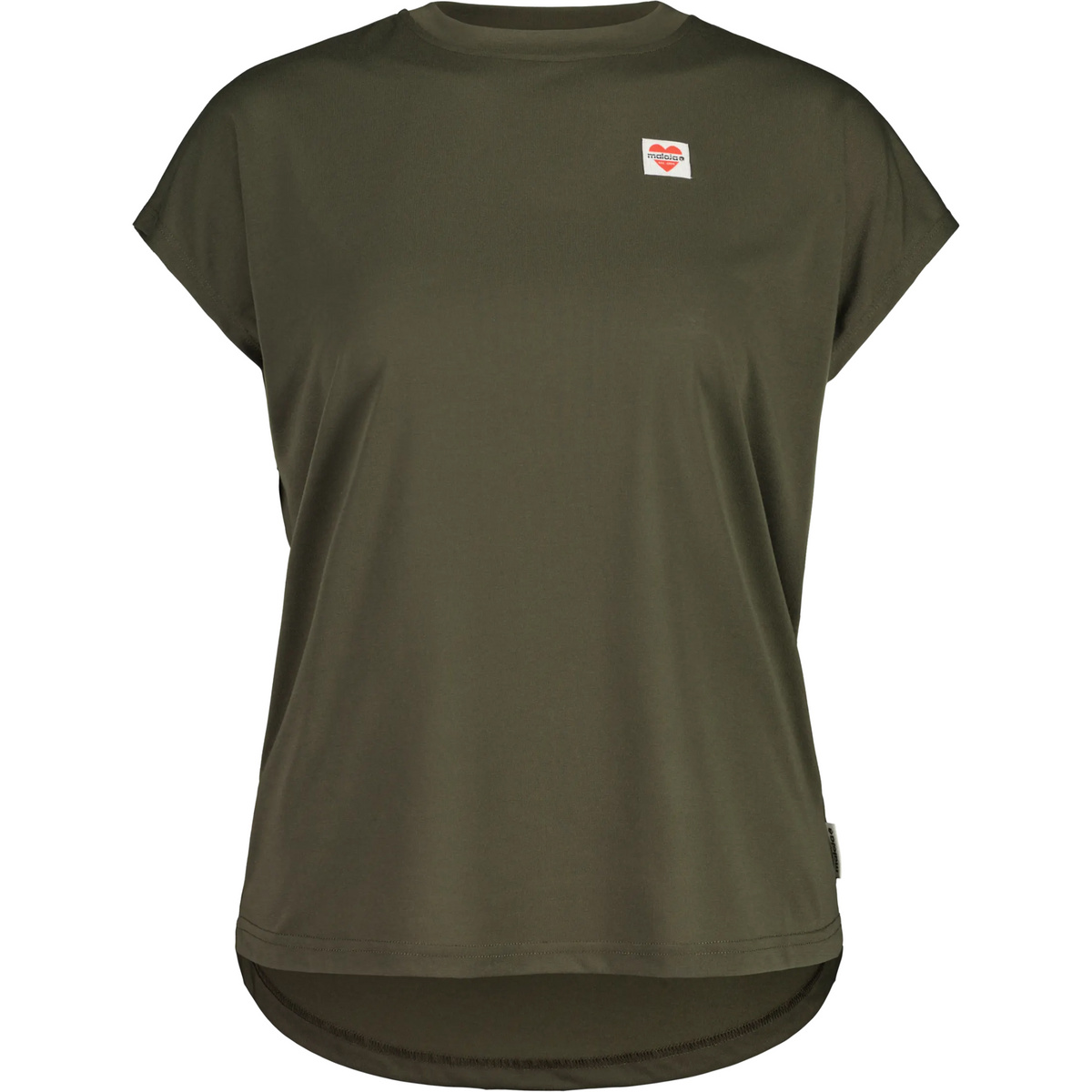 Maloja Damen HochtörlM. T-Shirt (Größe L, oliv)