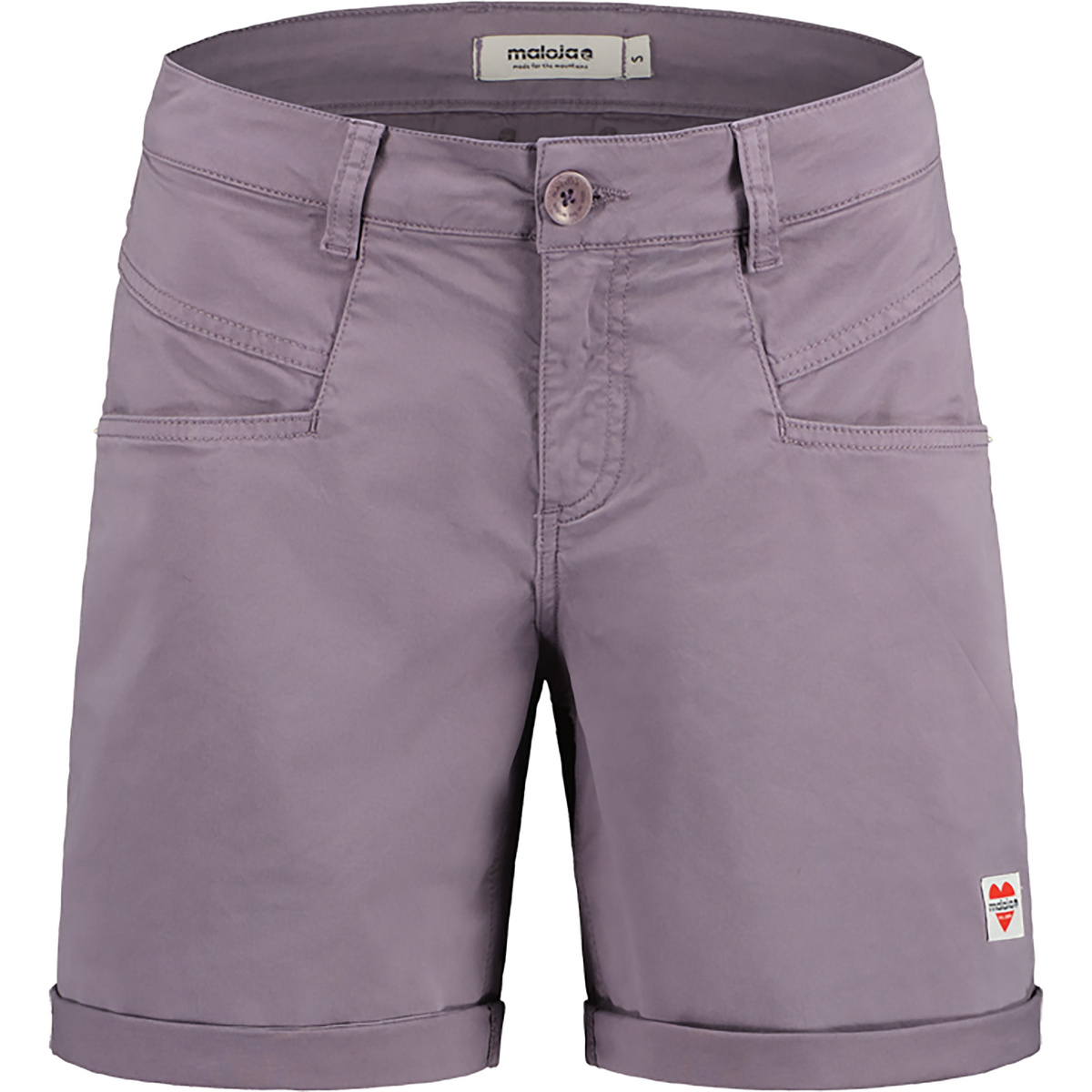 Maloja Donna Pantaloncini RitomM. (Taglia L, Viola)