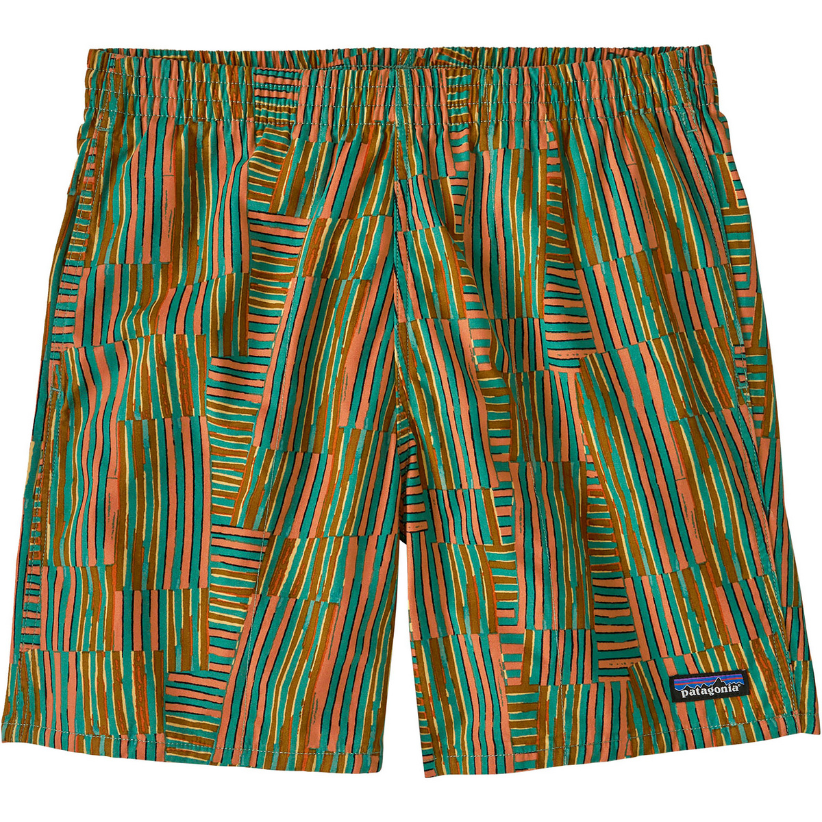 Patagonia Uomo Pantaloncini Funhoggers (Taglia S, Verde)