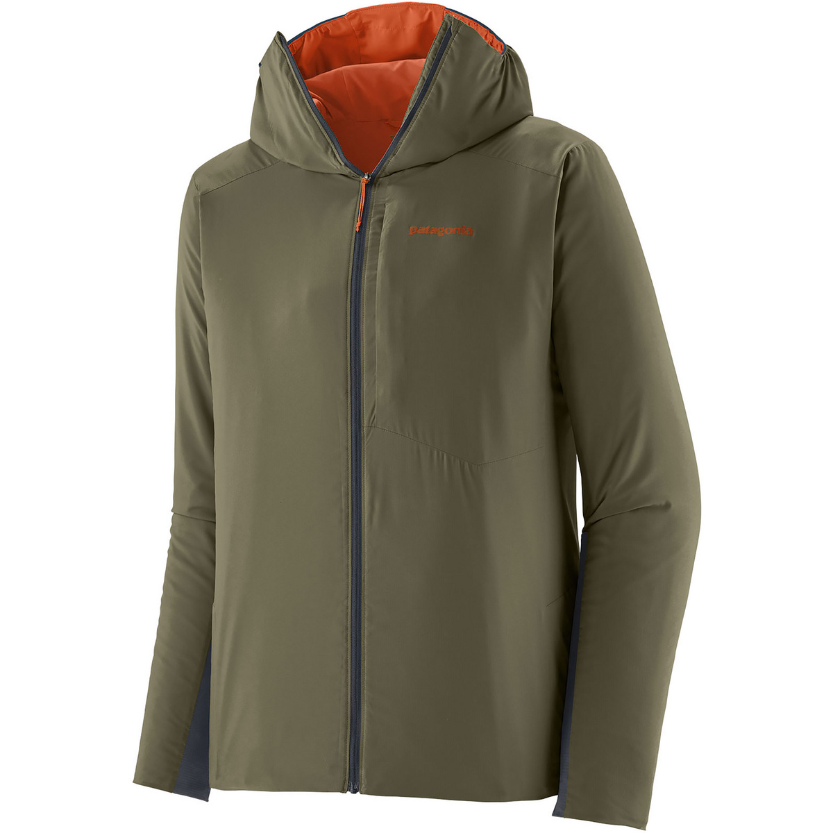 Patagonia Herren Nano-Air Ultralight Hoodie Jacke (Größe L, oliv)