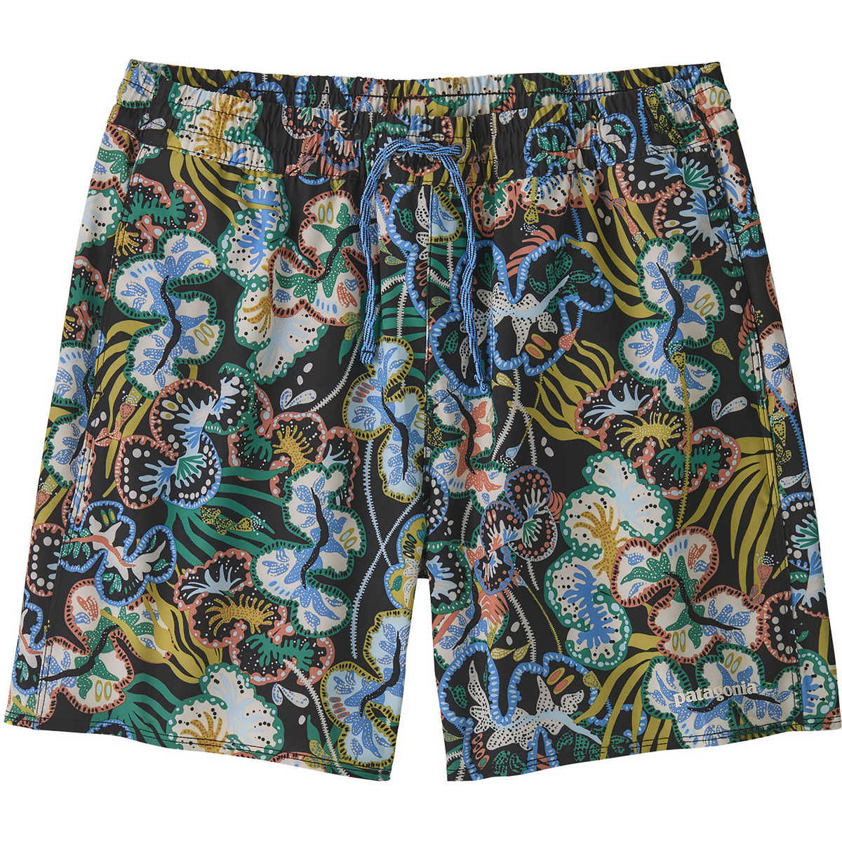Patagonia Homme Short de bain Hydropeak Volley (taille XL, Multicolore)