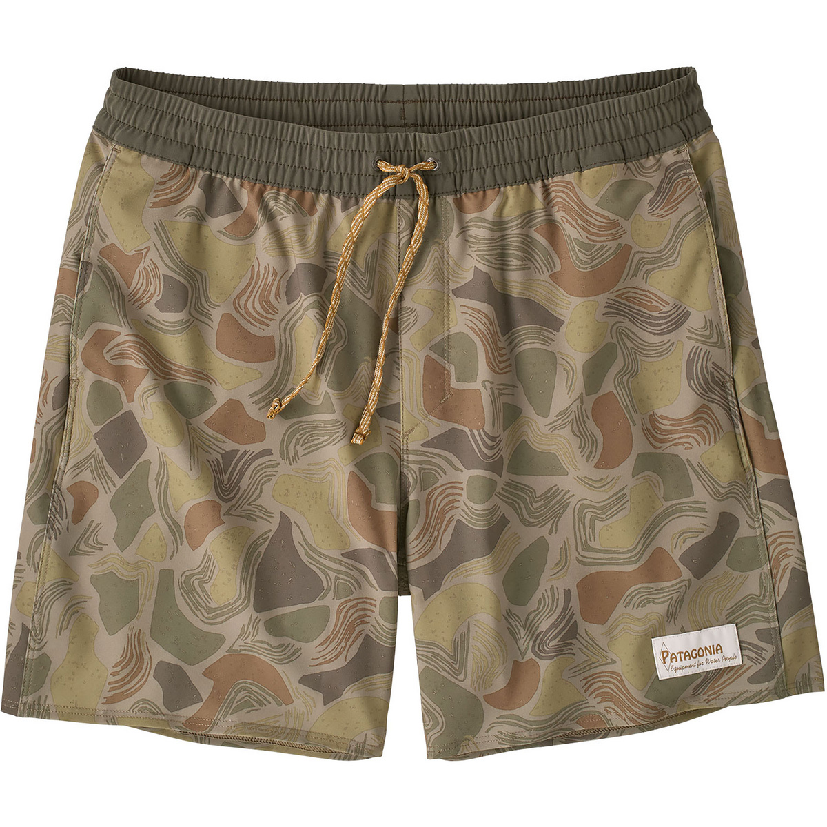 Patagonia Herren Hydropeak Volley Badeshorts (Größe XL, oliv)