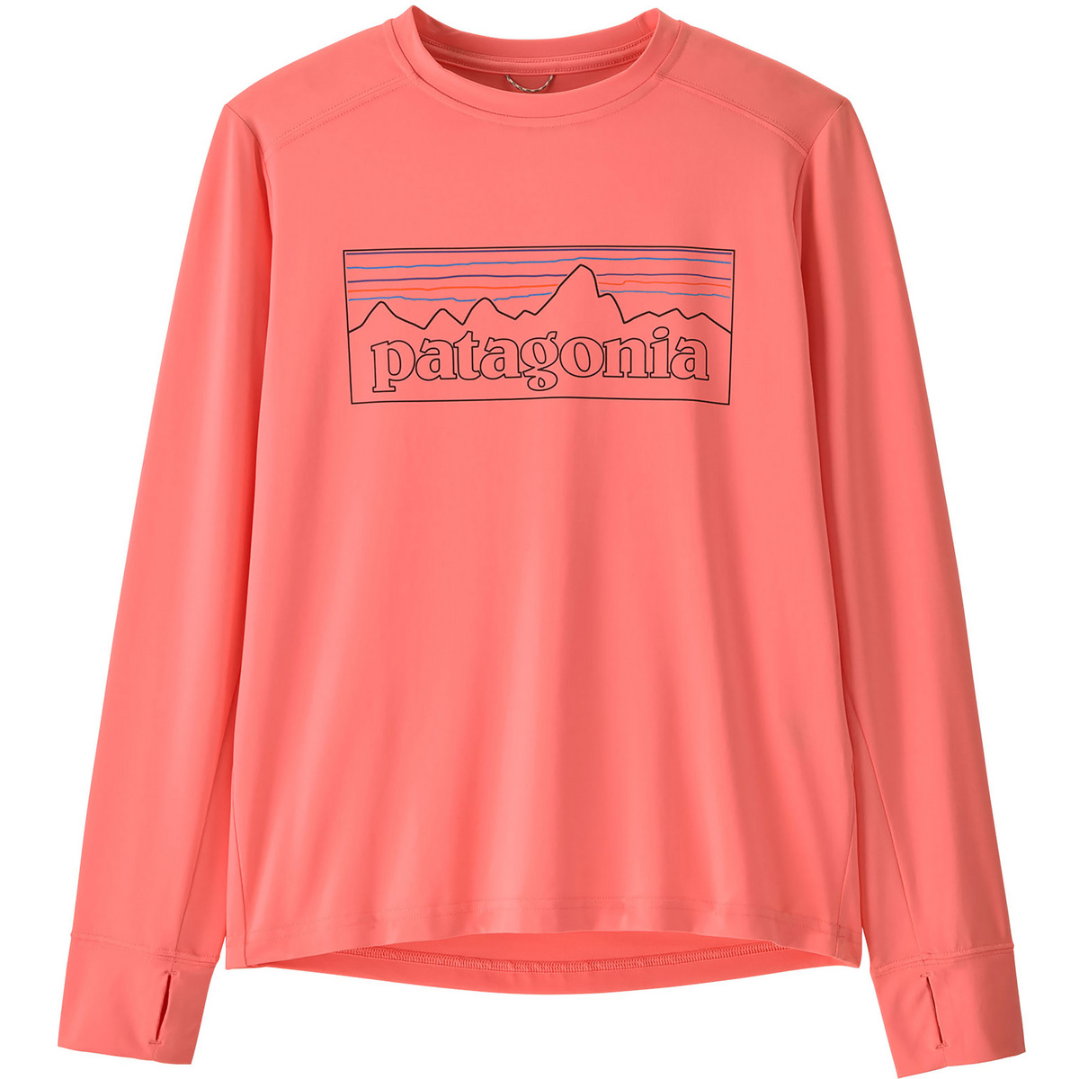Patagonia Kinder Cap SW Longsleeve (Größe 148, rosa)