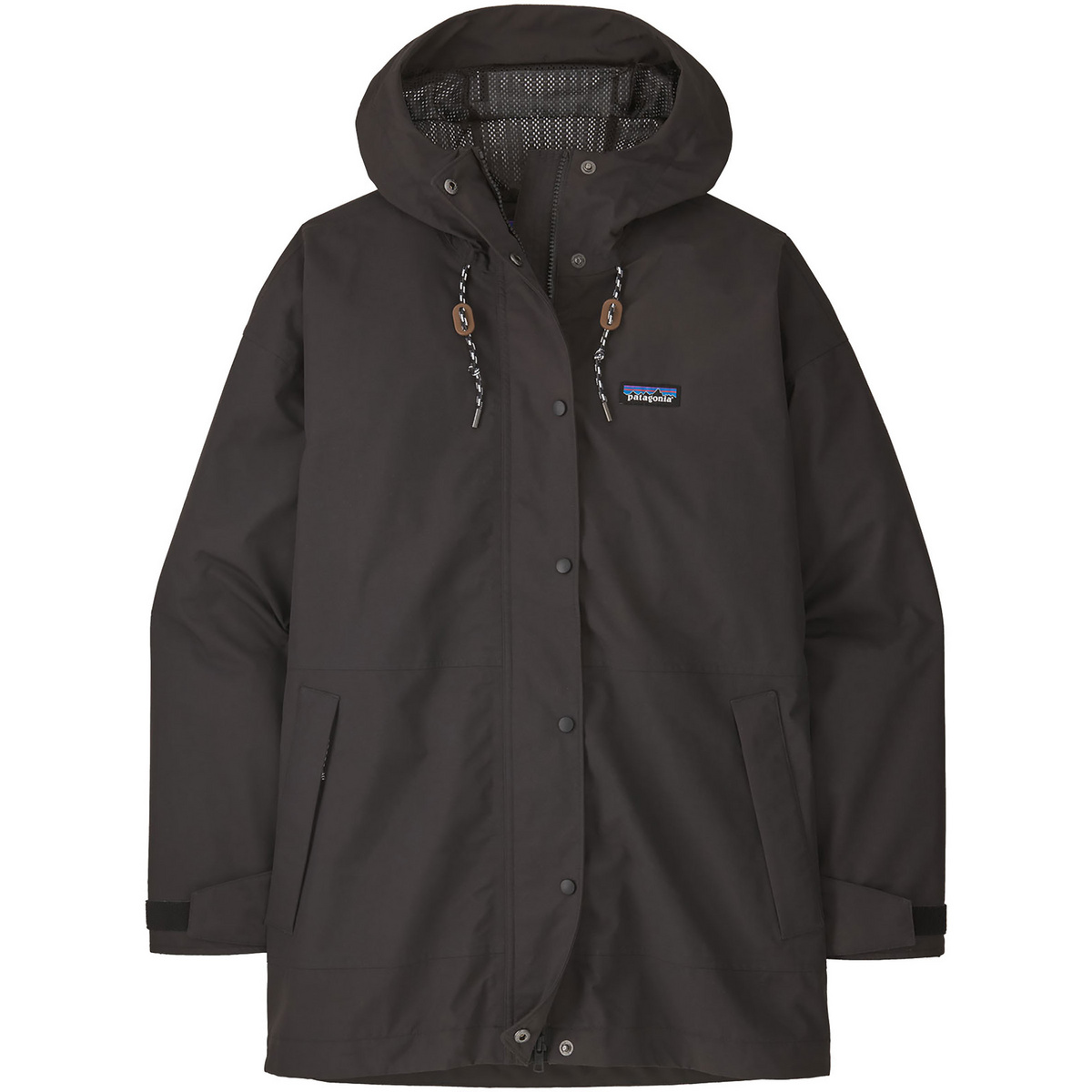 Patagonia Damen Outdoor Everyday Rain Jacke (Größe M, schwarz)