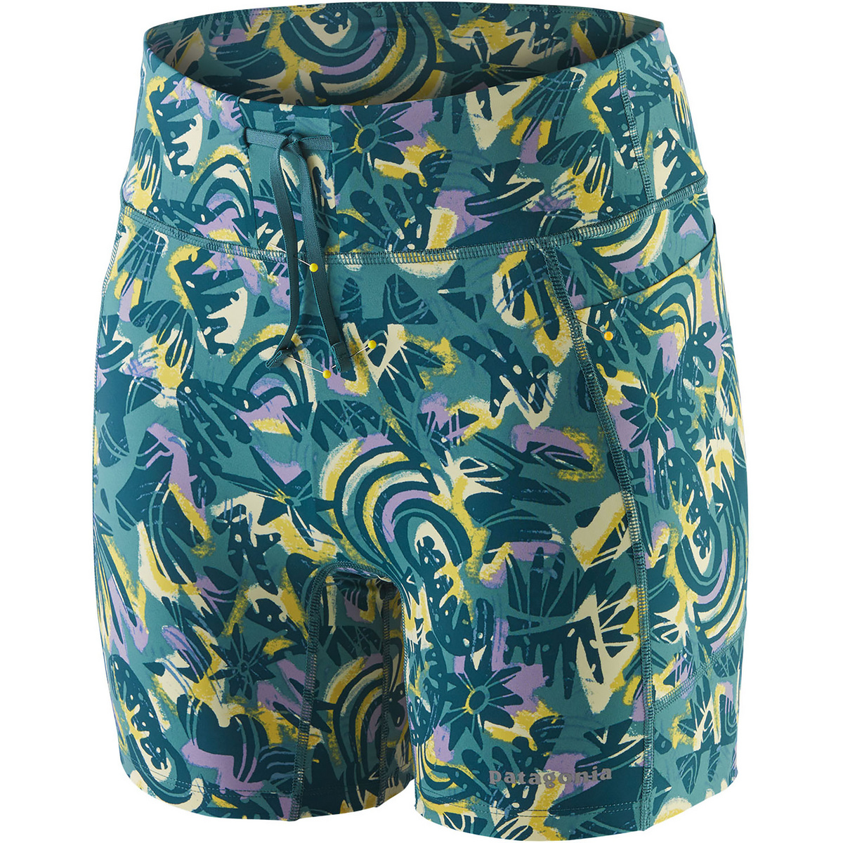 Patagonia Femme Short Endless Run (taille XS, Turquoise)