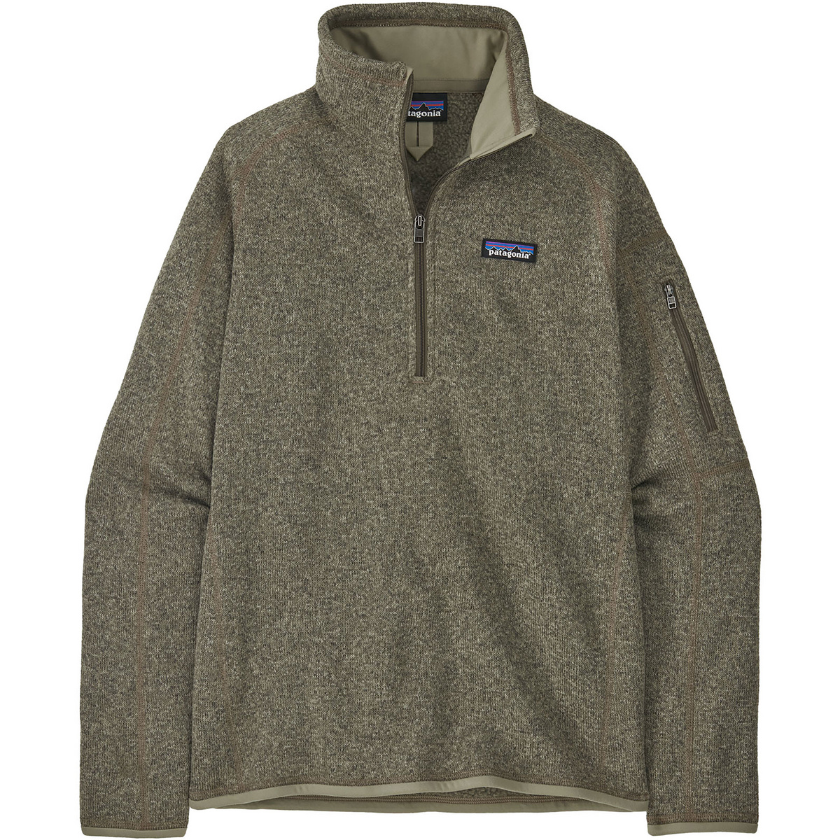 Patagonia Damen Better 1/4 Zip Pullover (Größe L, gruen)