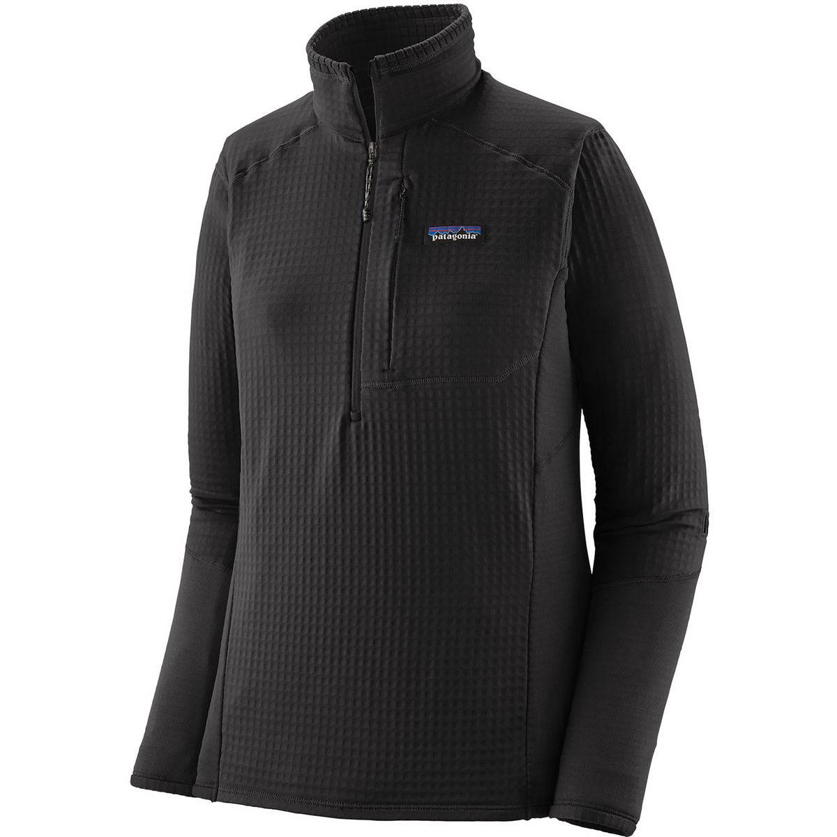 Patagonia Damen R1 Pullover (Größe L, schwarz)