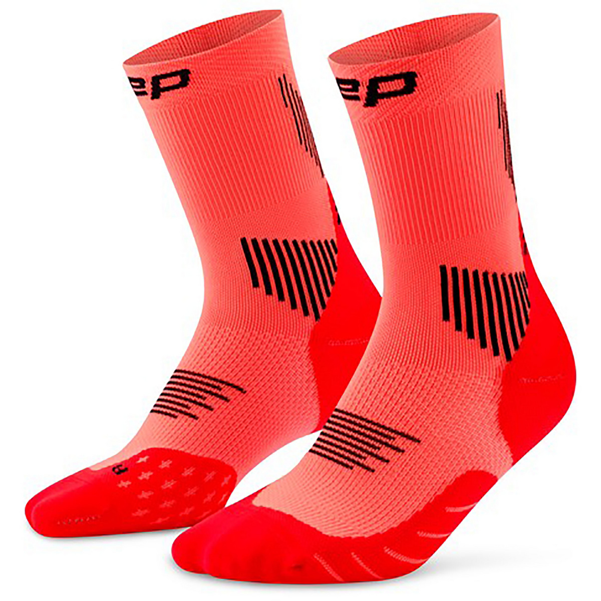 CEP Damen Run 5.0 Socken (Größe 40 , rot)