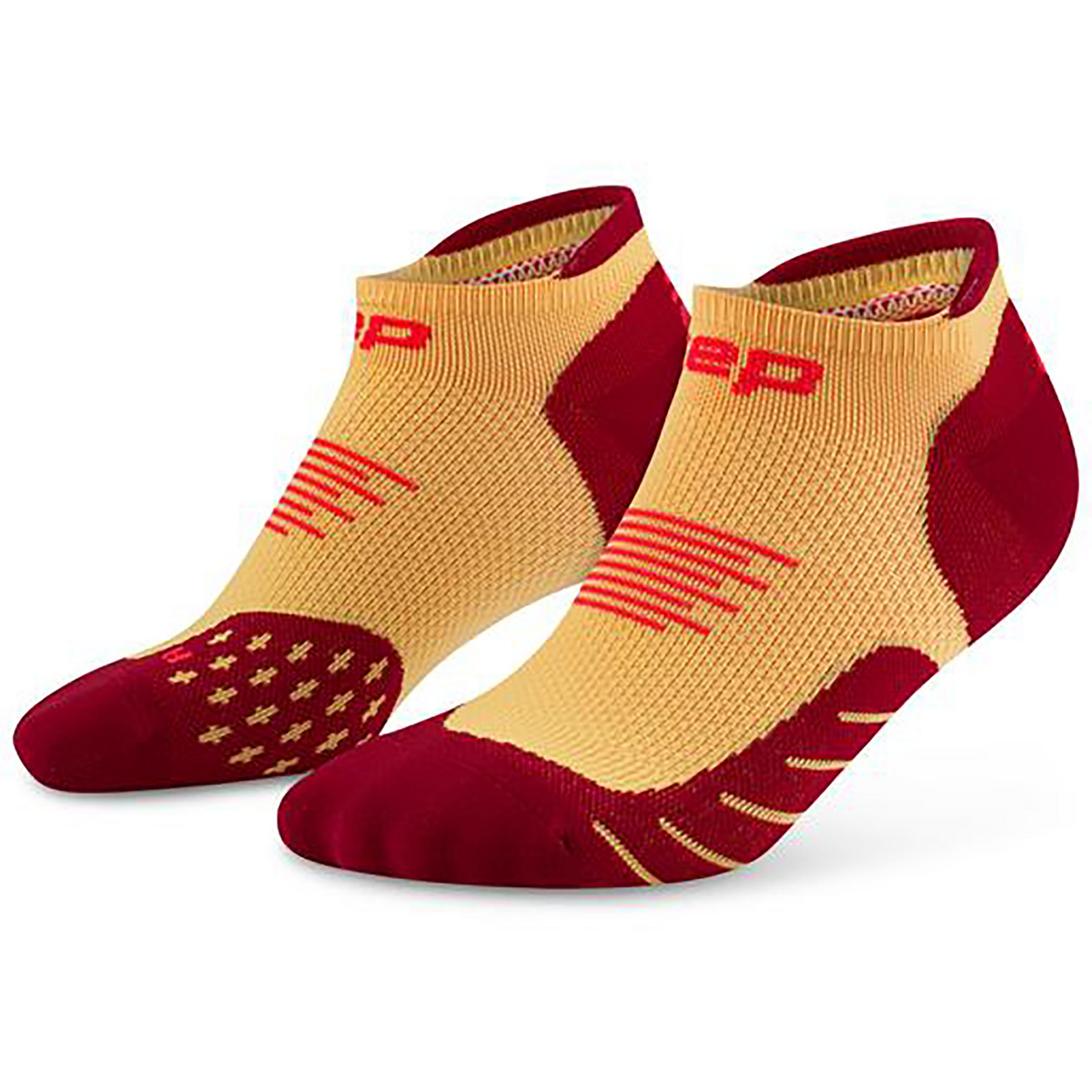 CEP Damen Run 5.0 Socken (Größe 34 , gelb)
