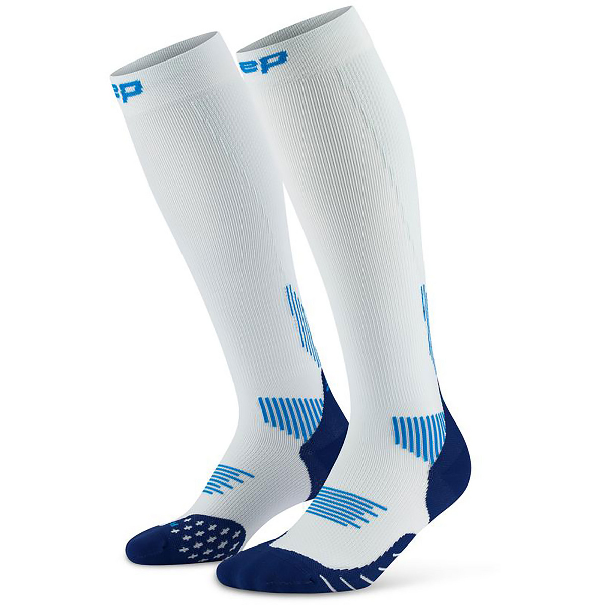 CEP Uomo Calzini Run 5.0 (Taglia 39 , Blu)